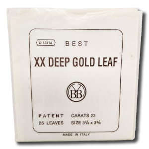 Genuine Gold Leaf - 25-sheet pack