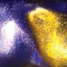 Bronze, Purple and Blue AA Turned Tube