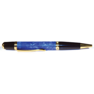 Turned Tube Sierra&reg; Ballpoint PenKit - Gold