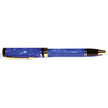 Turned Tube Flat Top American&trade; Double Twist Pen Kit - Gold